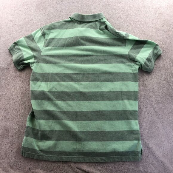 2 Izod Mens Polo Shirt Large Lot Of Two Short Sleeve Striped Casual Classic - Picture 7 of 15